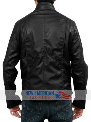 Black Superman Smallville Jacket For men